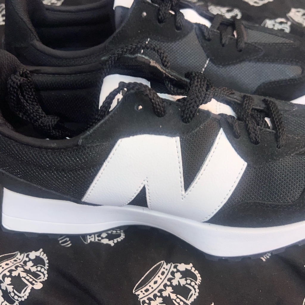 Almost Brand New New Balance Black And White Women's Athletic Shoes